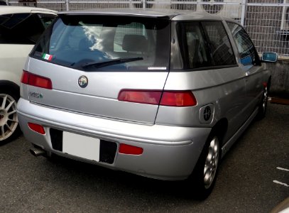 The rearview of Alfa Romeo 145 Quadrifoglio