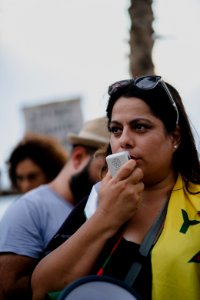 The solidarity protest for Rojava organized by Kurdish Jews on October 15th 2019 in Tel Aviv, Israel 46