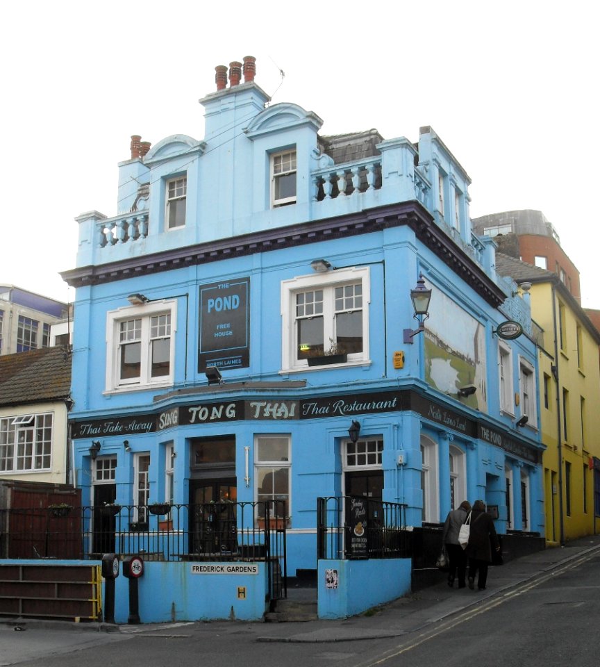 The Pond Pub, Gloucester Road, North Laine, Brighton (October 2011)