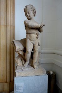 The Melancholic, from the Four Humors by Gottfried Knöffler, 1763-1770, Cotta sandstone - Bode-Museum - DSC02406
