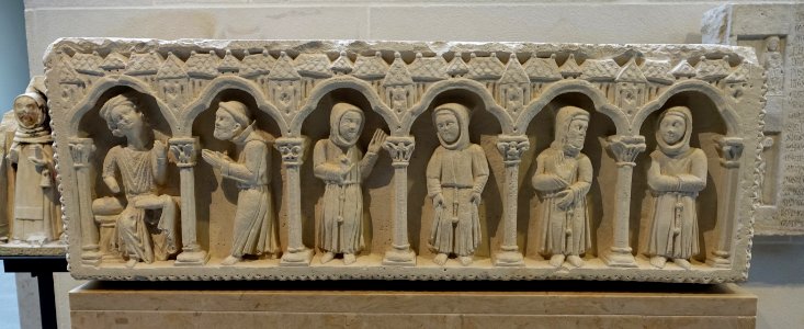 The Moroccan Martyrs, reliquary casket from the Mosteiro do Lorvao, 13th-14th century - Museu Nacional de Machado de Castro - Coimbra, Portugal -DSC09892