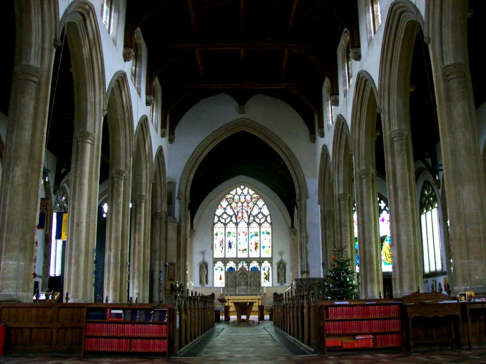The nave, St Andrew, Sutton in-the-isle