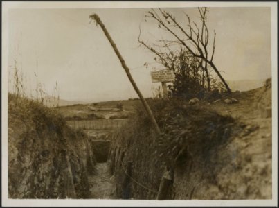 The start of the communication trenches, Bestanddeelnr 158-2515