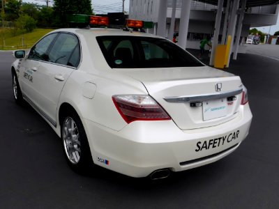 The rearview of Honda LEGEND (KB2) SUZUKA CIRCUIT SAFETY CAR