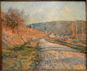 The Road to Vétheuil, Claude Monet, 1879 - Phillips Collection - DSC04794