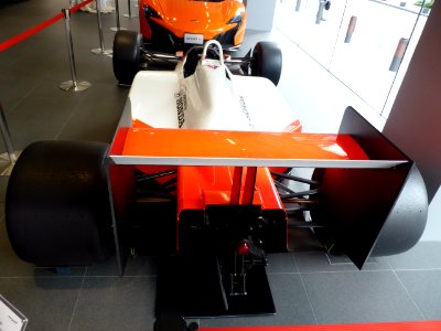 The rearview of McLaren MP4-4 (1)