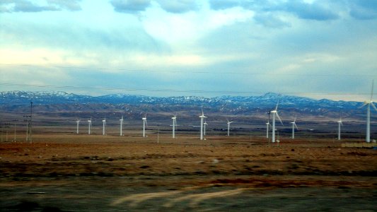 The Road of 44 - East of Iran - Nishapur to Mashhad - Dizbad wind farm 3