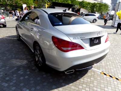 The rearview of Mercedes-Benz CLA180 (C117) photo