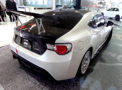 The rearview of GRMN 86 Concept