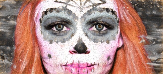 Paint face carnival