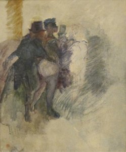 The Masked Ball at the Elysée Montmartre by Toulouse-Lautrec, San Diego Museum of Art