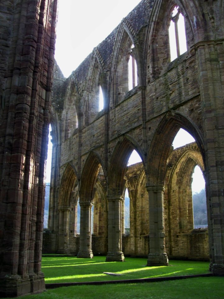 The nave, Tintern Abbey