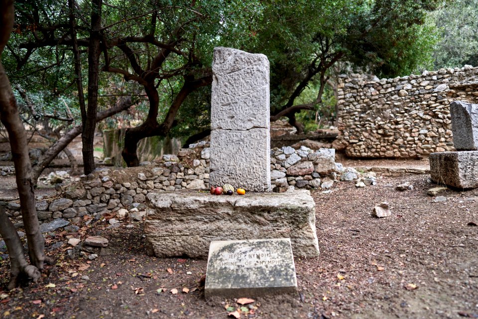 The Shrine of Nymphe on November 4, 2019