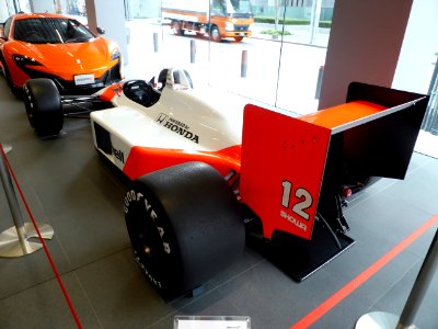 The rearview of McLaren MP4ｰ4