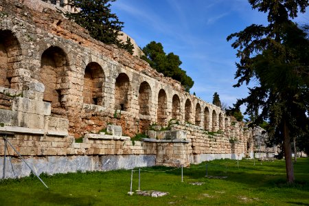 The Stoa of Eumenus on February 11, 2020