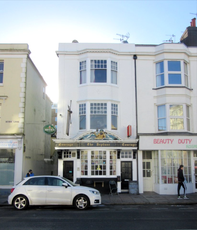 The Neptune pub, 10 Kingsway, Hove (January 2017) (2)