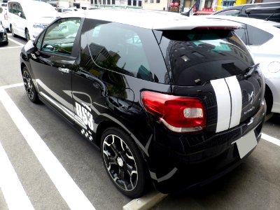 The rearview of Citroën DS3 Sports Chic