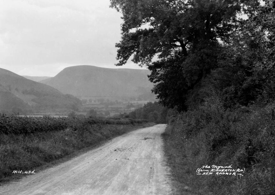 The Mynnd (from Kinnerton Rd.) New Radnor (1294882)