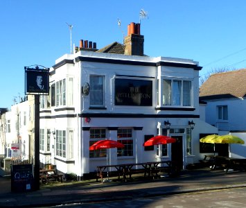 The Wellington pub, 53 Elm Grove, Brighton (January 2014)