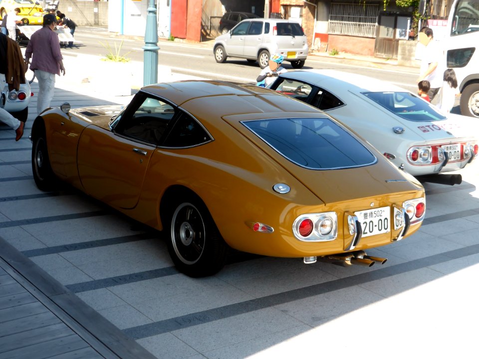 The rearview of roadster Ryuhi Final ver.YAMAHA GOLD