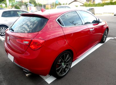 The rearview of Alfa Romeo Giulietta III Sportiva