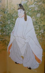 The Visit by Chikuha Otake, detail, 1910, color on paper - National Museum of Modern Art, Tokyo - DSC06568