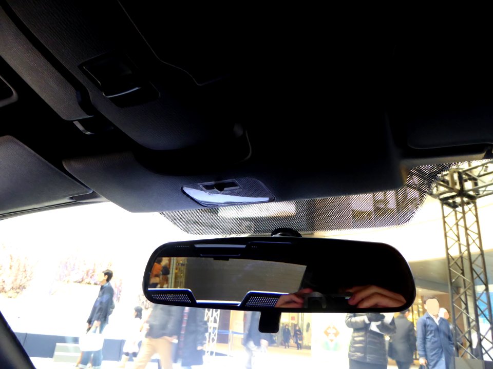 The rearview mirror of Mazda ROADSTER (ND)