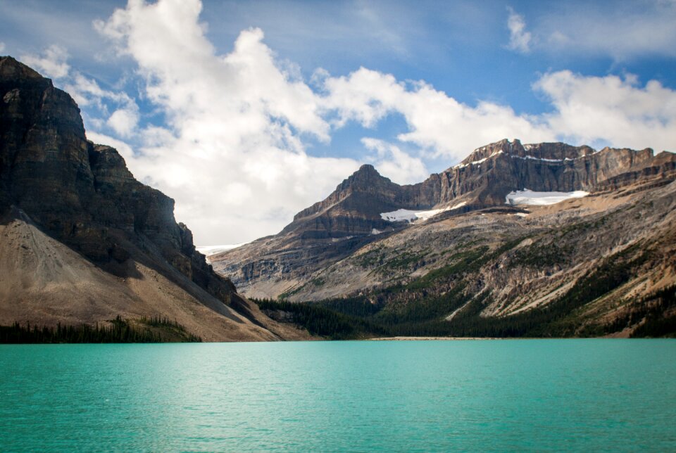 Rocky mountains scenic landscape photo