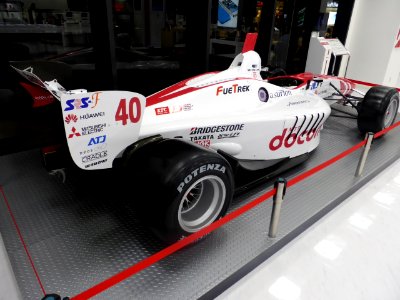 The rearview of DOCOMO TEAM DANDELION RACING Dallara SF14