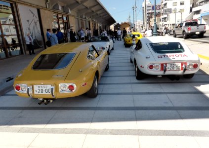 The rearview of the all line-up of roadster Ryuhi Final photo