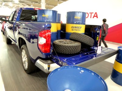 The rearview of Toyota TUNDRA II