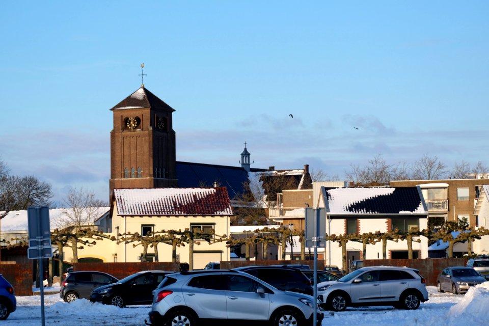 Theaterchurch Bemmel (with snow)