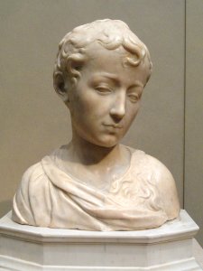 The Young Saint John the Baptist by Antonio Rossellino, c. 1470, marble - National Gallery of Art, Washington - DSC08870