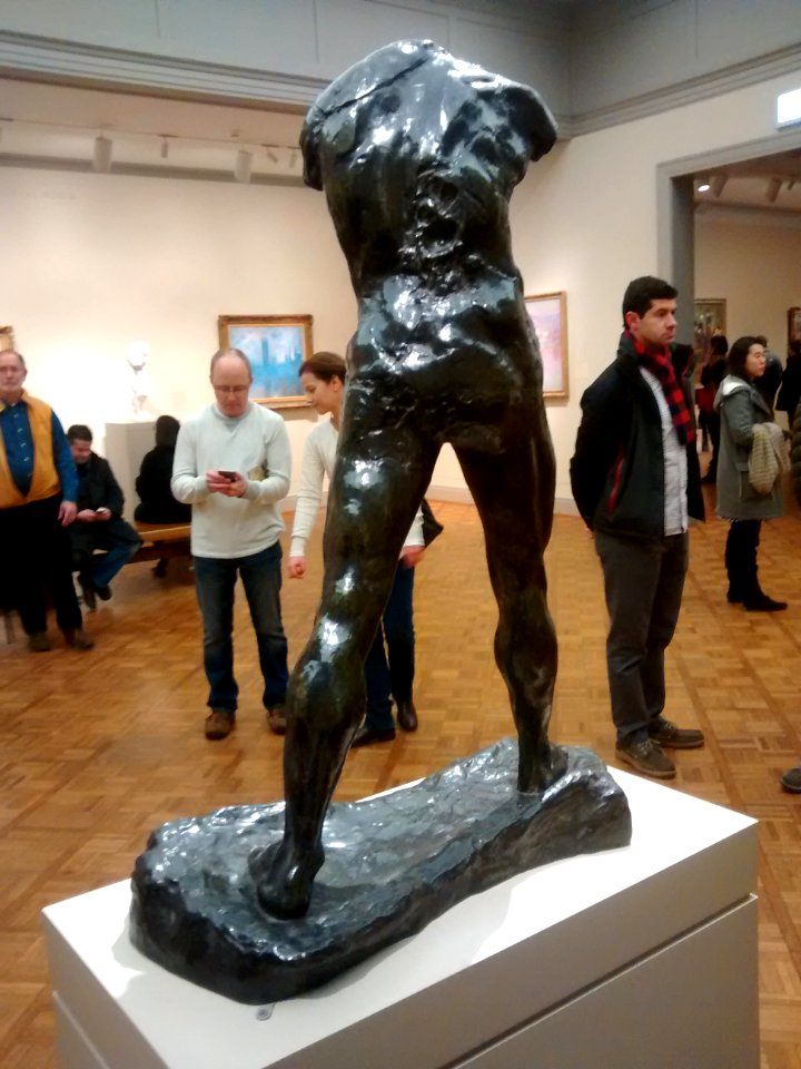 The Walking Man rear