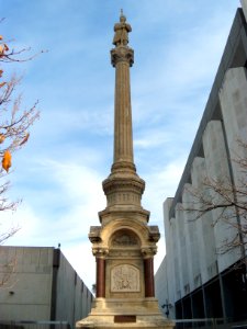 The Volunteer Monument in Winnipeg Manitoba