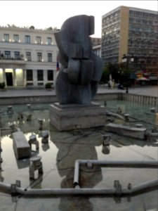 Theseus modern art sculpture