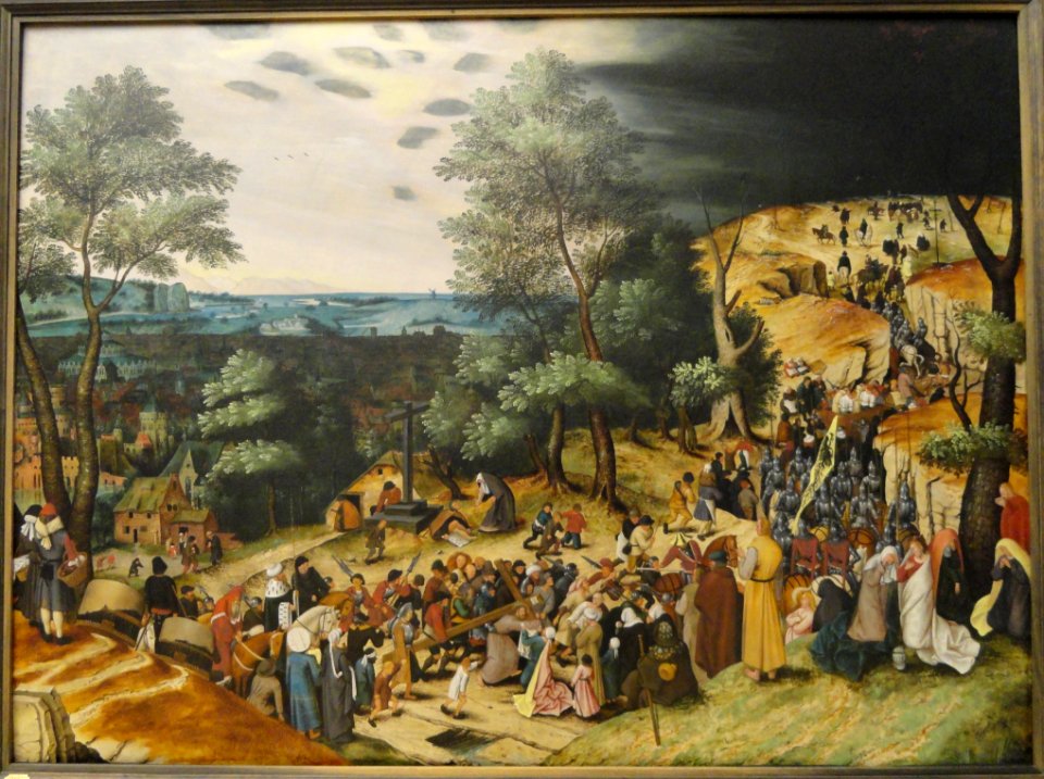 The Way to Calvary by Peter Brueghel the Younger - Statens Museum for Kunst - DSC08141