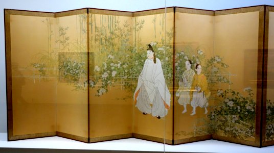 The Visit by Chikuha Otake, 1 of 2, 1910, color on paper - National Museum of Modern Art, Tokyo - DSC06564