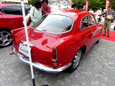 The rearview of Alfa Romeo Giulietta Sprint