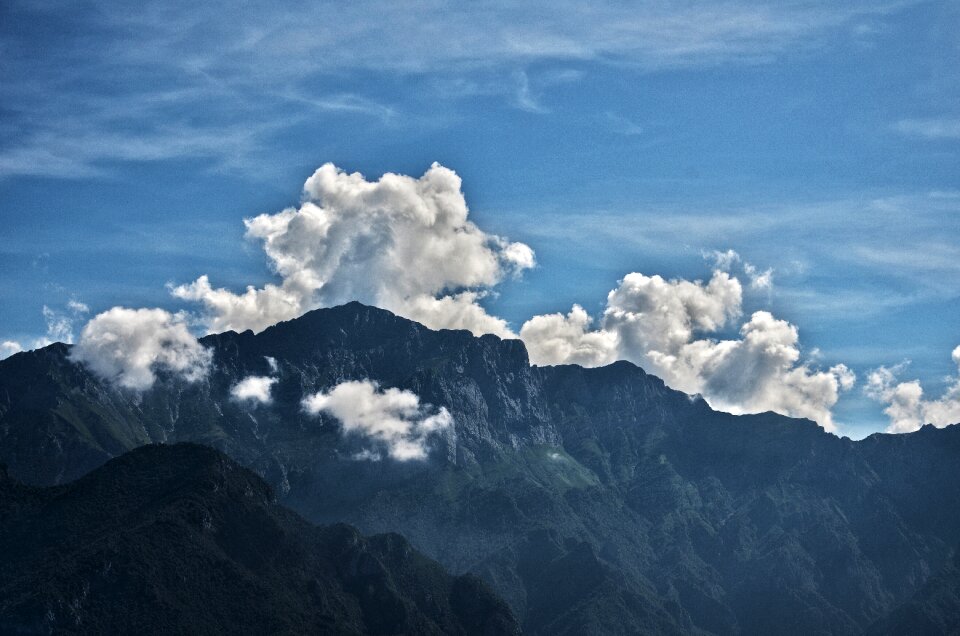 Landscape cloud mountain