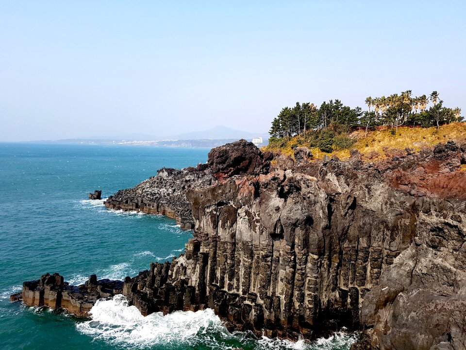 Cliff stone landscape