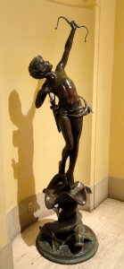 The Youthful Diana by Anna Hyatt Huntington, c. 1924, bronze - San Diego Museum of Art - DSC06754