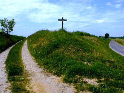 Thibouville (Eure, Fr) croix de chemin