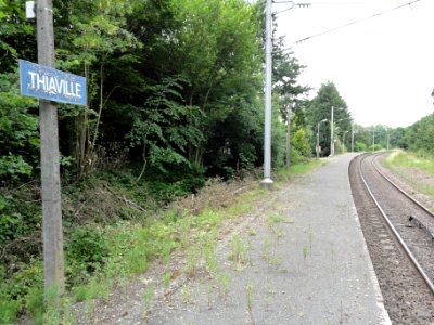 Thiaville-sur-Meurthe (M-et-M) la gare (02)
