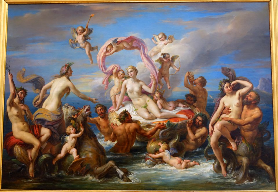 The Triumph of Venus, by Francesco Podesti, c. 1854 - Galleria nazionale d'arte moderna - Rome, Italy - DSC05192