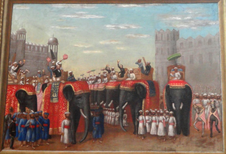 The Visit of Ulysses Grant to India, Erastus Salisbury Field, c. 1880 - Museum of Fine Arts, Springfield, MA - DSC04000