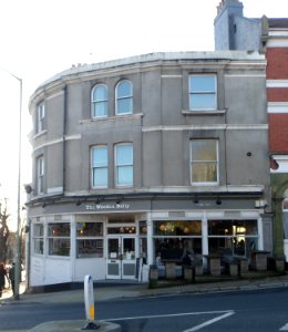 The Wooden Belly Café, 32 Egremont Place, Queen's Park, Brighton (January 2014)
