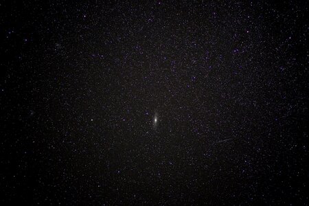 Andromeda andromeda nebula astrophotography photo