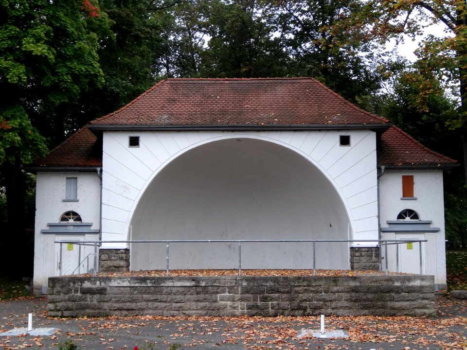 Theatermuschel in Arnstadt