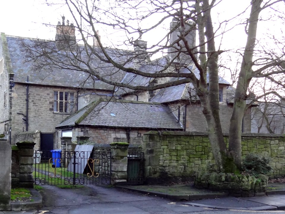 The Vicarage With Outbuildings And Yard Wall (1)